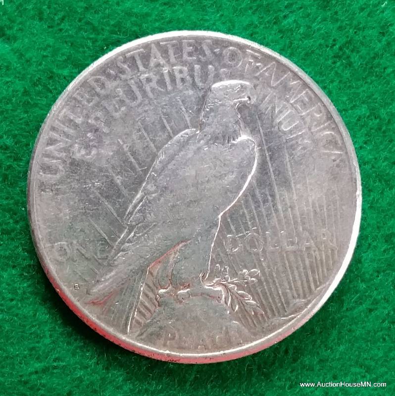 1923 S Silver Peace Dollar