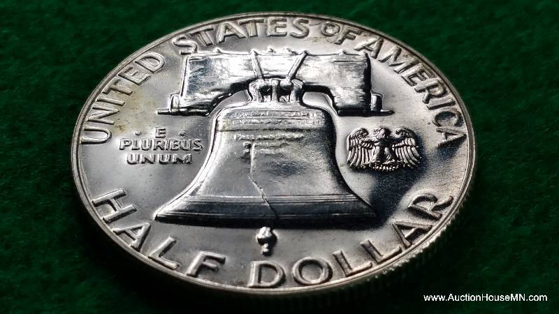 1960 Silver Franklin Half Dollar - Proof