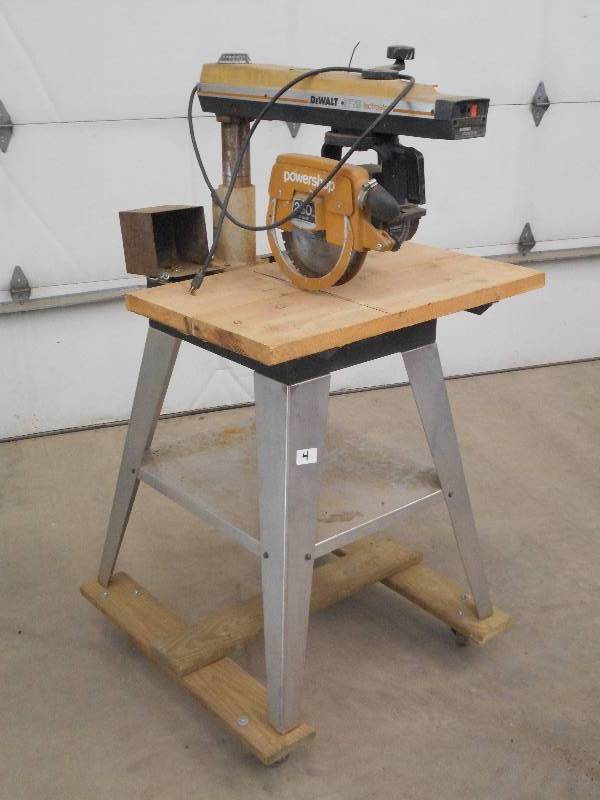 lot 4 image: DeWalt 7770 Lectrostop PowerShop Ra...