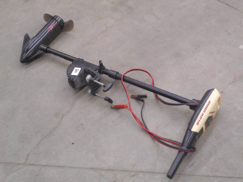 lot 24 image: MinnKota Turbo-50 32# 12Volt Trolli...