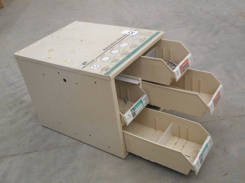 lot 53 image: Industrial Parts Bin Containing Mis...