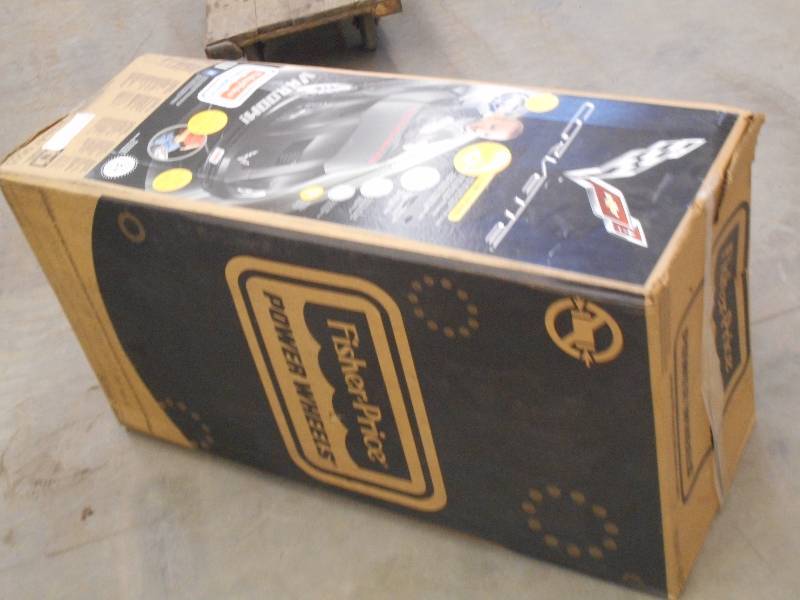lot 70 image: New-In-Box PowerWheels Corvette 2-S...