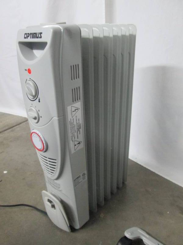 Optimus Oil-Filled Radiant Heater