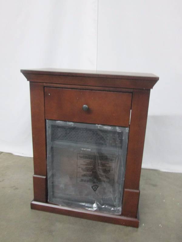 Easton Compact Electric Fireplace Heater