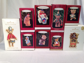 Hallmark Teddy Bear Ornaments