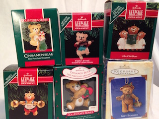 Hallmark Bear Themed Ornaments