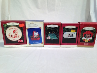 Hallmark Dog Themed Ornaments Lot 1