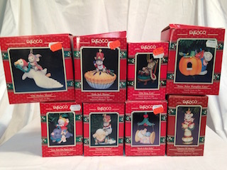 Enesco Mousery Rhymes Themed Ornaments