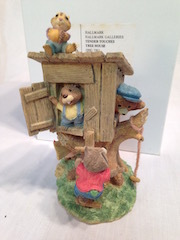 Hallmark Tender Touches Tree House Figurine
