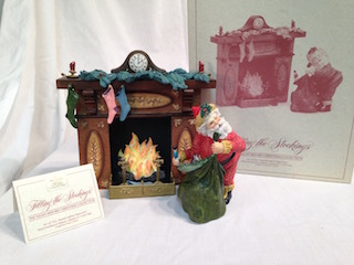 Hallmark Filling the Stockings Figurine Ltd Ed