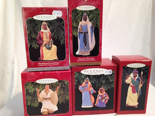 Hallmark King Themed Ornaments