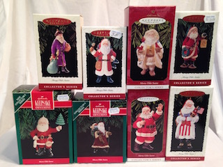 Hallmark Merry Olde Santa Series Ornaments