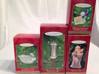 Hallmark Millennium Themed Ornaments