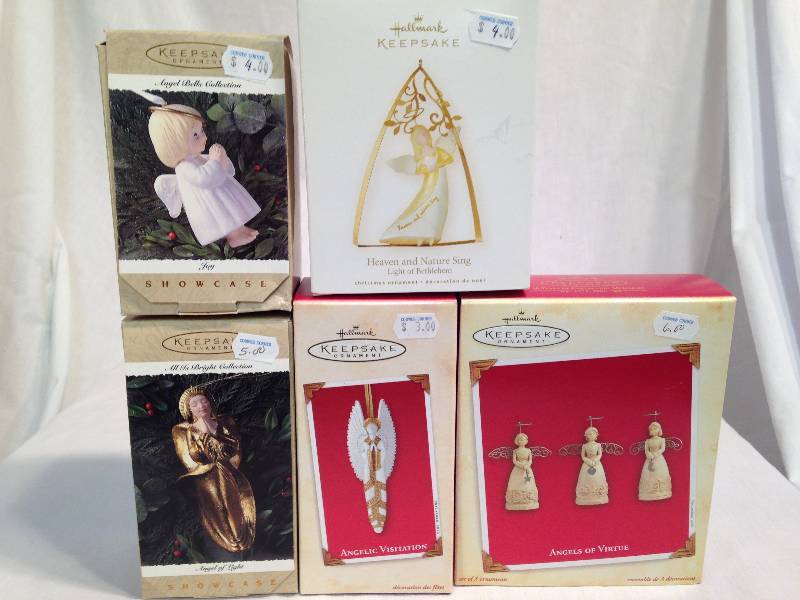 Hallmark Angel Themed Ornaments