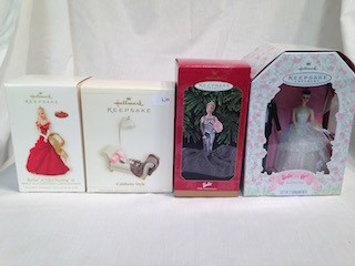Hallmark Barbie Themed Ornaments II