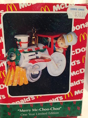Enesco McDonalds Themed Ornaments I