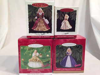 Hallmark Barbie Themed Ornaments I