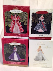 Hallmark Barbie Themed Ornaments II
