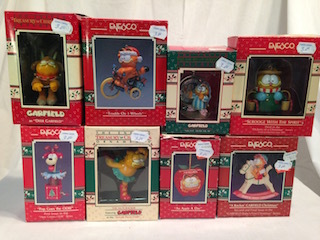 Enesco Garfield Themed Ornaments