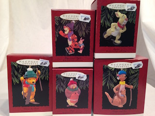 Hallmark Winnie the Pooh Themed Ornaments