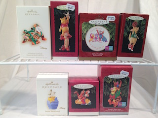 Hallmark Winnie the Pooh Themed Ornaments III