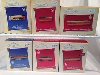 Hallmark Lionel Trains Themed Ornaments II