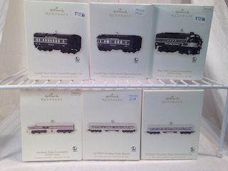 Hallmark Lionel Trains Themed Ornaments I