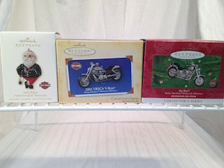 Hallmark Harley Davidson Themed Ornaments