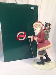 Hallmark Porcelain Santa Figurine