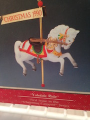 Enesco Carousel Horses Ornaments
