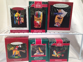 Hallmark Crayola Themed Ornaments I