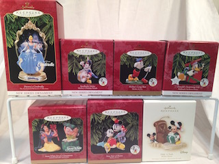 Hallmark Disney Mickey Mouse Themed Ornaments