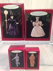 Hallmark Wizard Of Oz Themed Ornaments