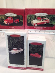 Hallmark All American Trucks Ornaments