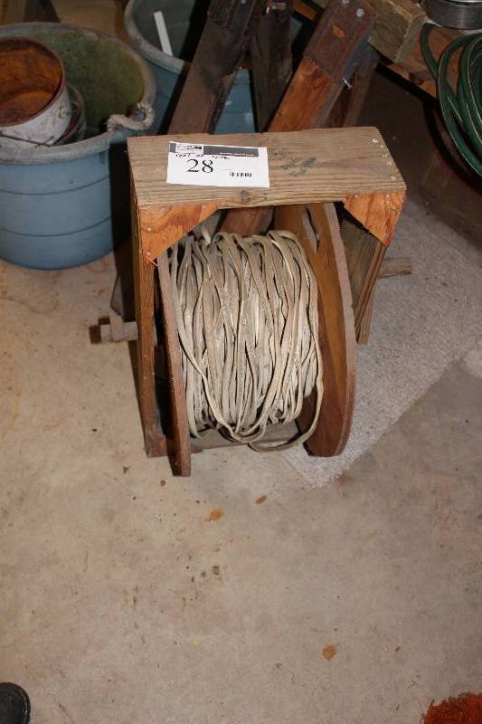 lot 28 image: Reel of Electrical Power Cord