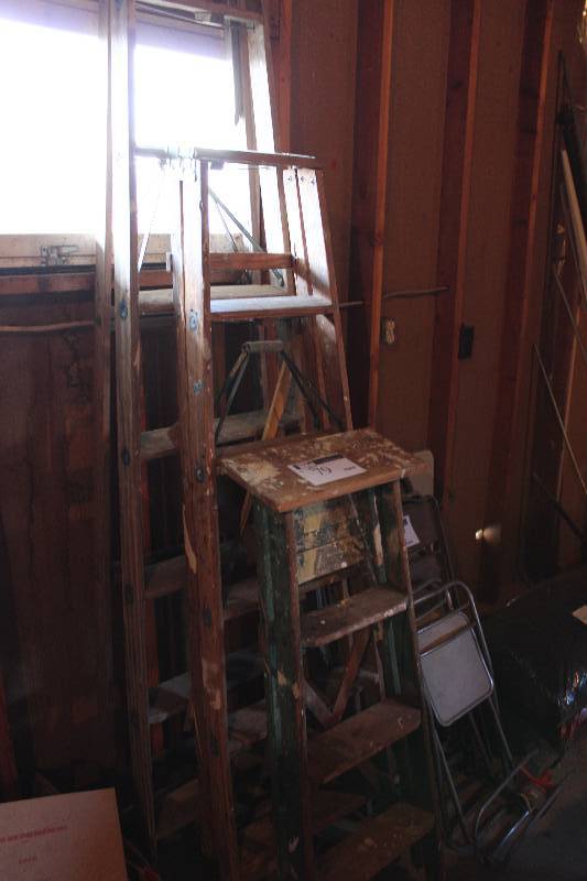 lot 79 image: Ladders (3)