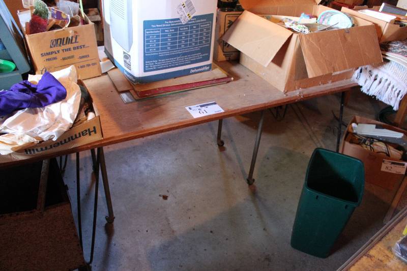lot 61 image: Work Table