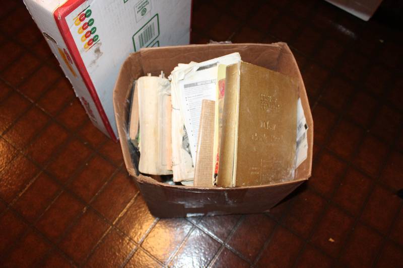 lot 92 image: Better Homes Cookbook and various recipies
