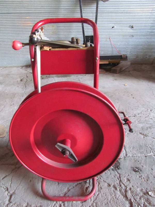 strap banding cart