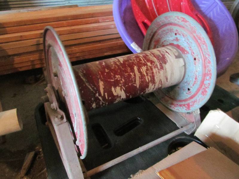 vintage air hose reel