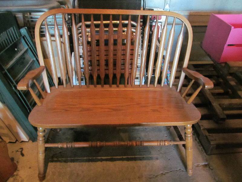 wood bench