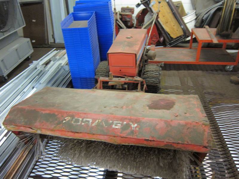 Gravely Tractor with Brush Unit