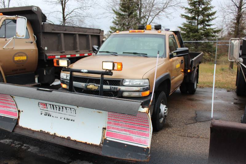 2001 Chevrolet Silverado 3500 Plow Truck VIN 1GBJK34U71F103304