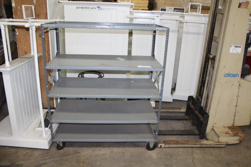 Metal Rolling Shelf