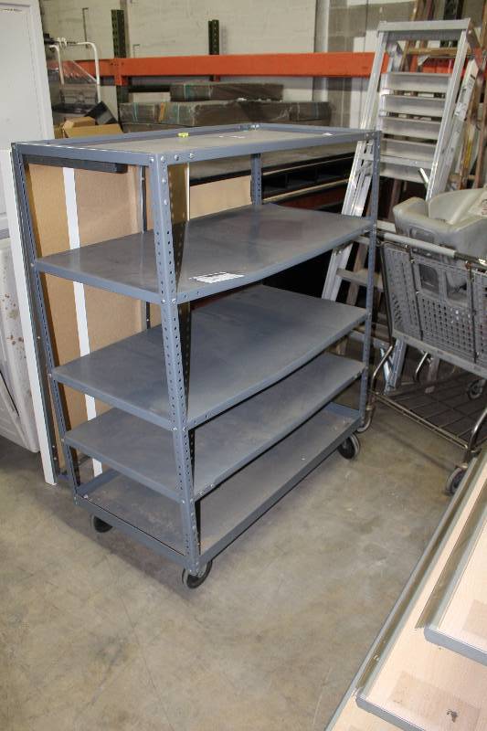 Metal Rolling Shelf