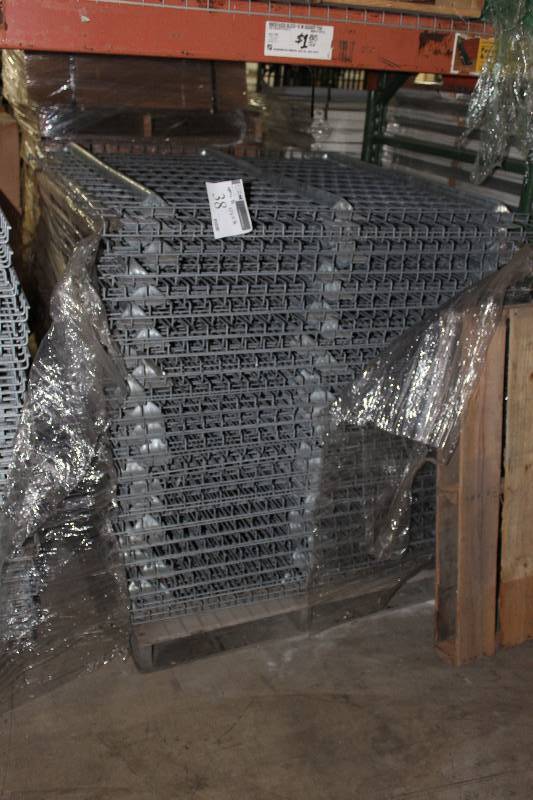 Lot of approx (43) Metal Pallet Grates
