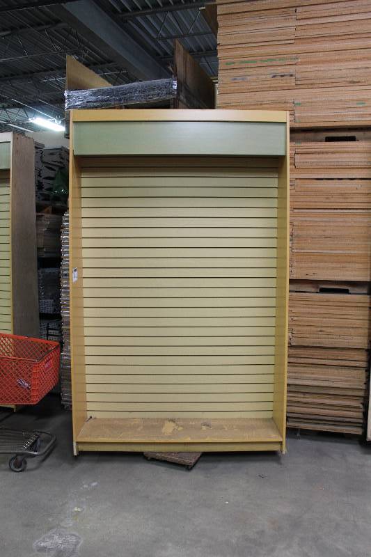 Wooden Retail Display Cabinet  59x18x96