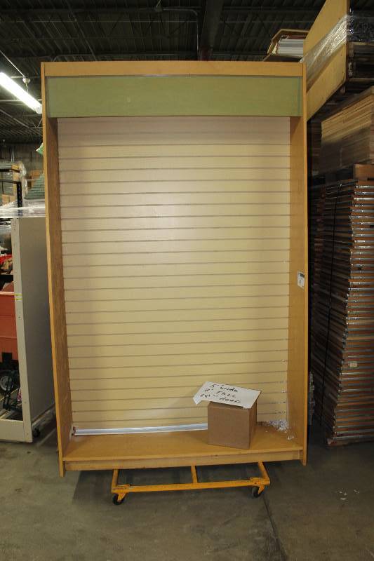 Wooden Retail Display Cabinet  59x18x96