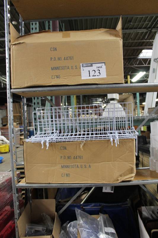 Lot of 2 display shelf