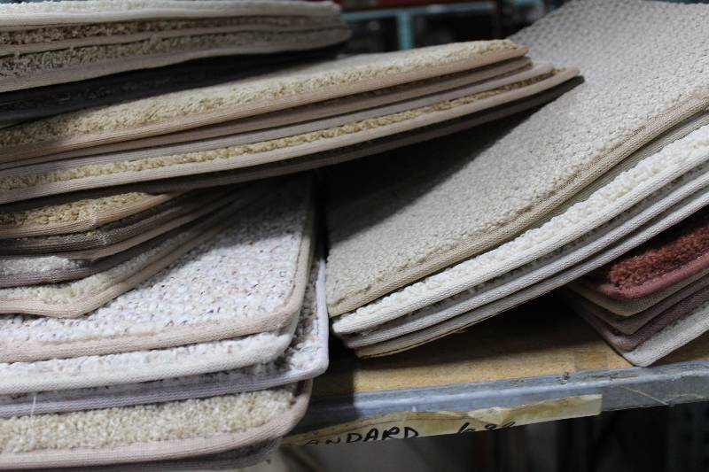 Lot of 5 carpet sample